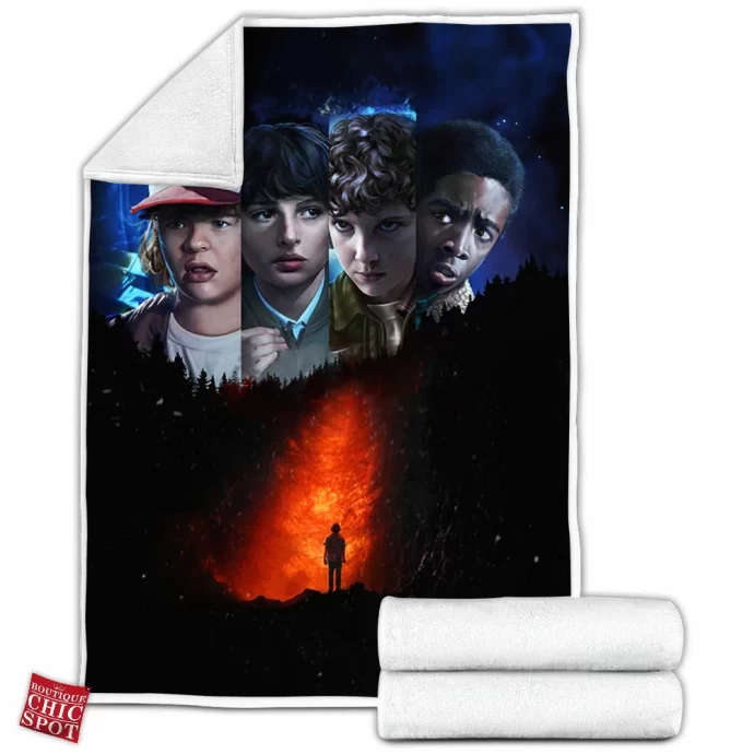 Stranger Things Fleece Blanket