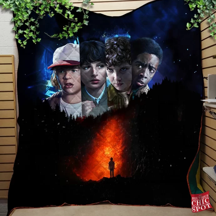 Stranger Things Quilt Blanket