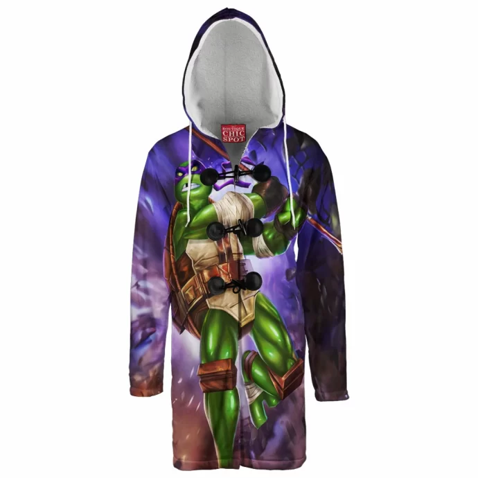 Donatello Tmnt Hooded Cloak Coat