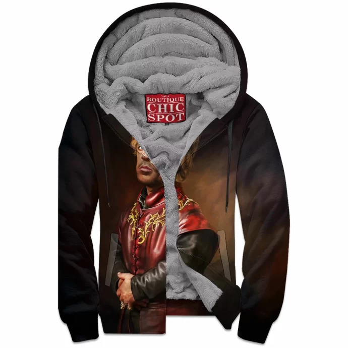 Tyrion Lannister Zip Fleece Hoodie