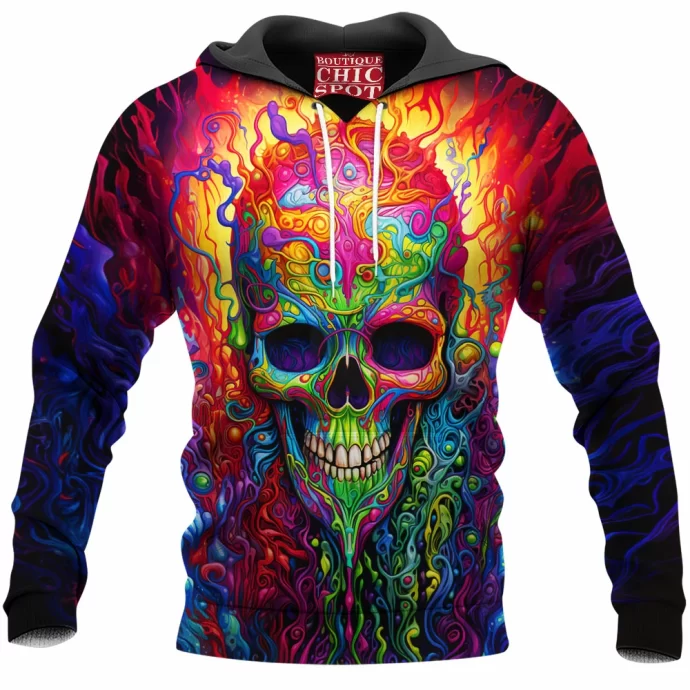 Colorful Skull Hoodie