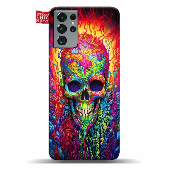 Colorful Skull Phone Case Samsung