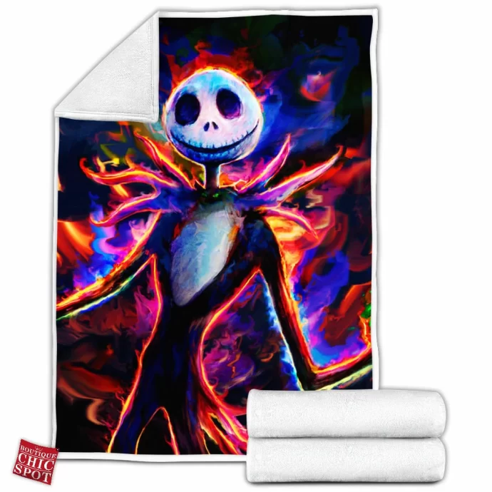 Nightmare Before Christmas Fleece Blanket