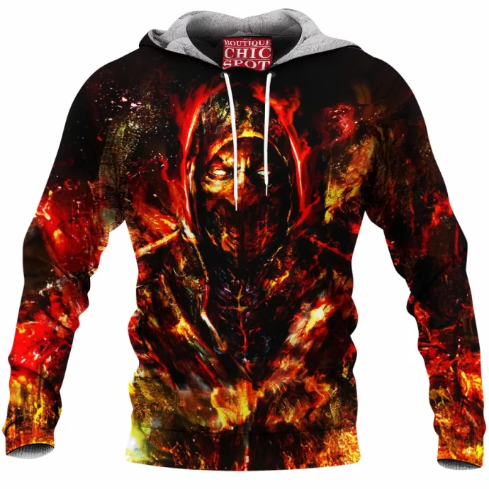 Scorpion Mortal Kombat Fleece Hoodie