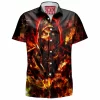 Game Hawaiian-Shirt, Mortal Kombat Hawaiian-Shirt, Scorpion Hawaiian-Shirt
