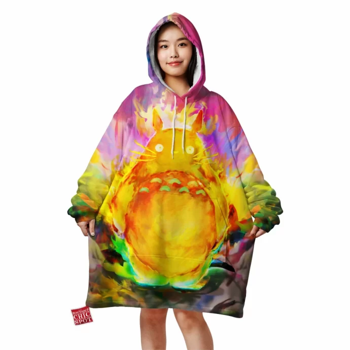 My Neighbor Totoro Blanket Hoodie