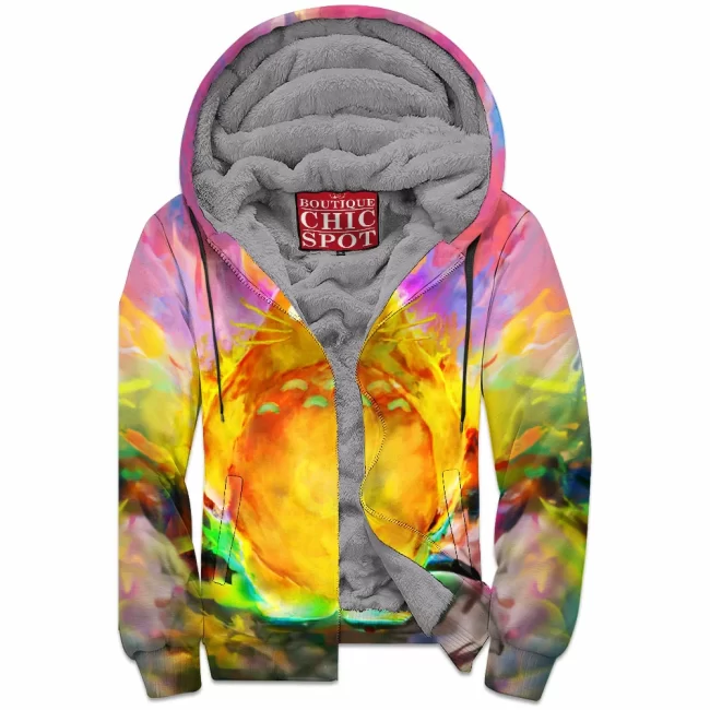 N THAO Boutique 3058 Zip Fleece Hoodie