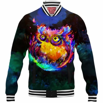 Owl Baseball-Jacket