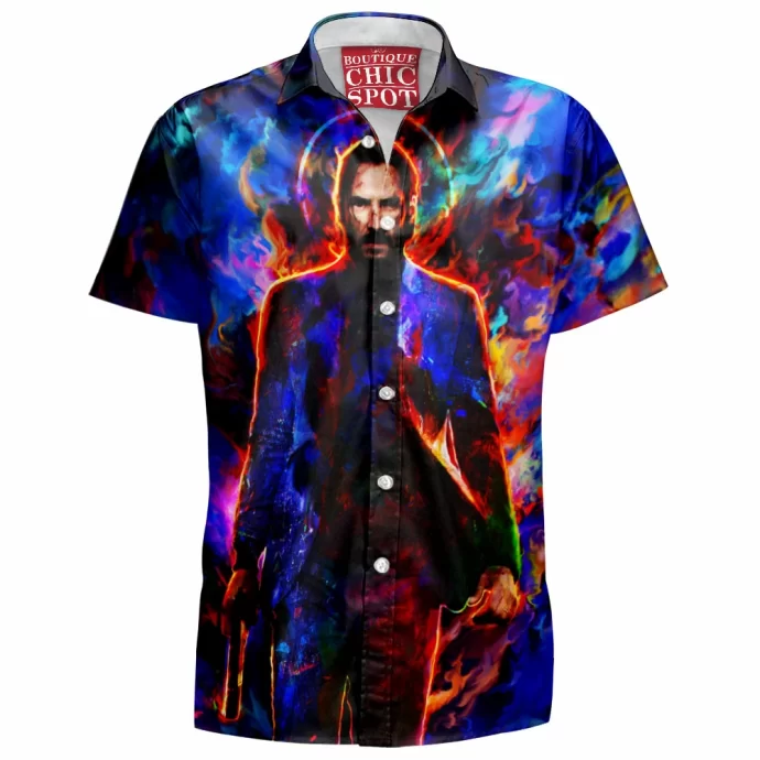 John Wick Keanu Reeves Hawaiian Shirt