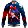 Kikis Delivery Service Baseball-Jacket, Anime Baseball-Jacket, Ghibli Baseball-Jacket