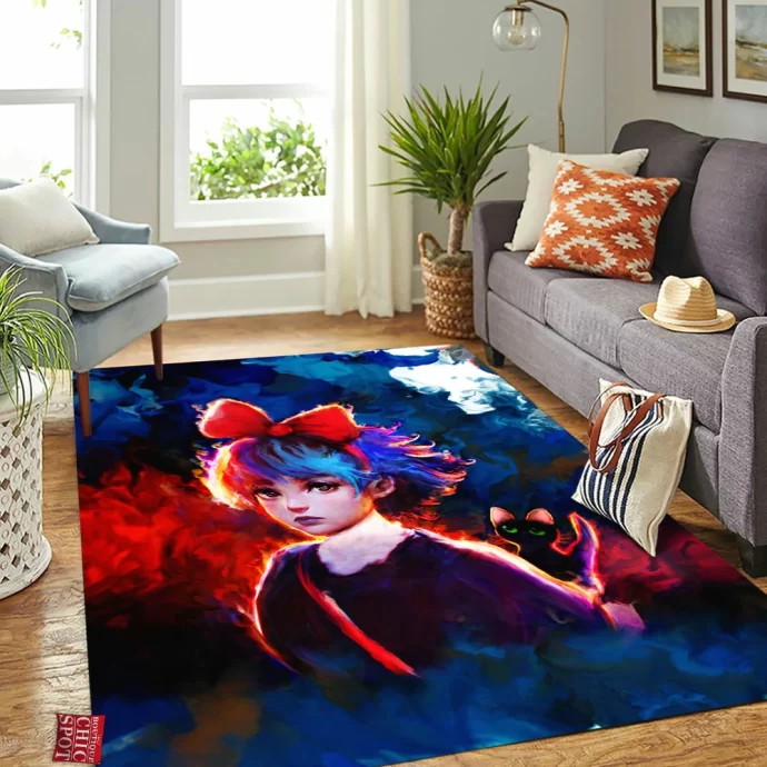 Kiki Delivery Service Rectangle Rug