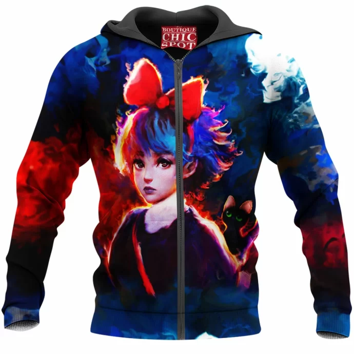 Kiki Delivery Service Zip Hoodie