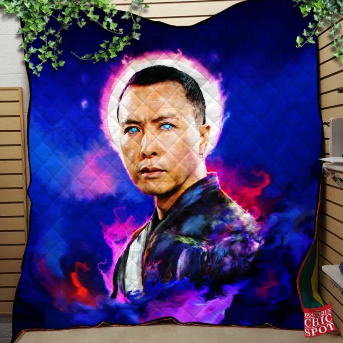 Star Wars Donnie Yen Quilt Blanket