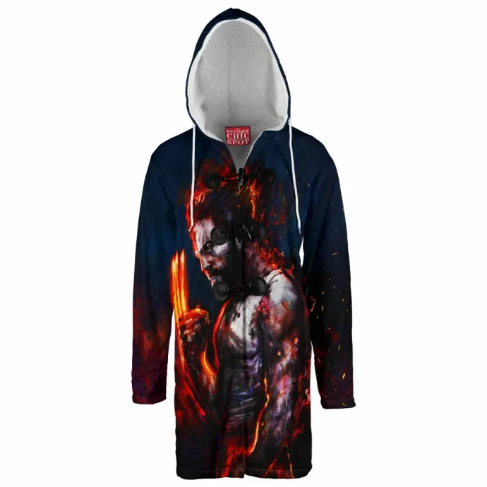 Wolverine Hooded Cloak Coat