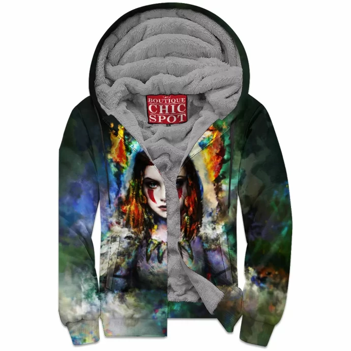 Princess Mononoke Zip Fleece Hoodie