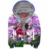 Game Zip-Fleece-Hoodie, Overwatch Zip-Fleece-Hoodie, Dva Zip-Fleece-Hoodie