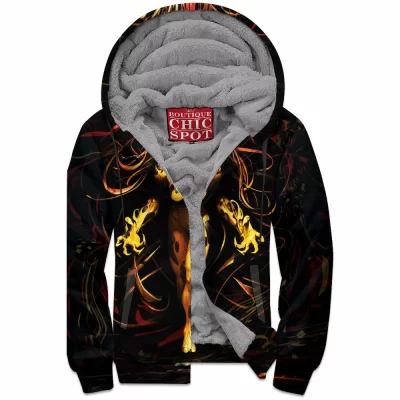 Horror Zip-Fleece-Hoodie, Scream Zip-Fleece-Hoodie