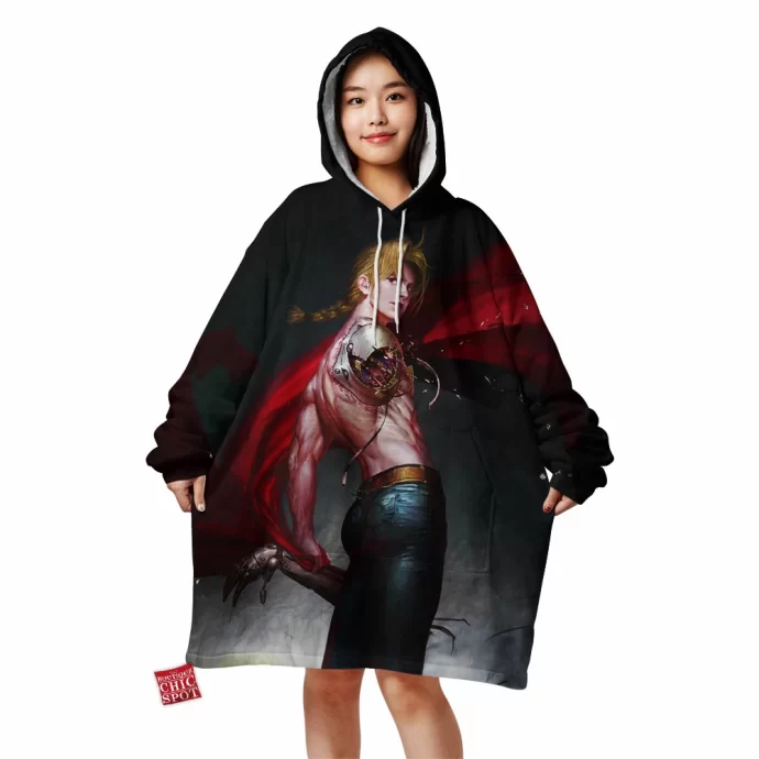 Edward Elric Blanket Hoodie