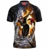 Cat Polo Shirt, Comic Polo Shirt, Spider-man Polo Shirt