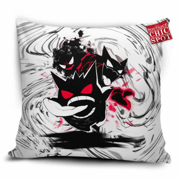 Gastly Evolution Line Pillow Cover