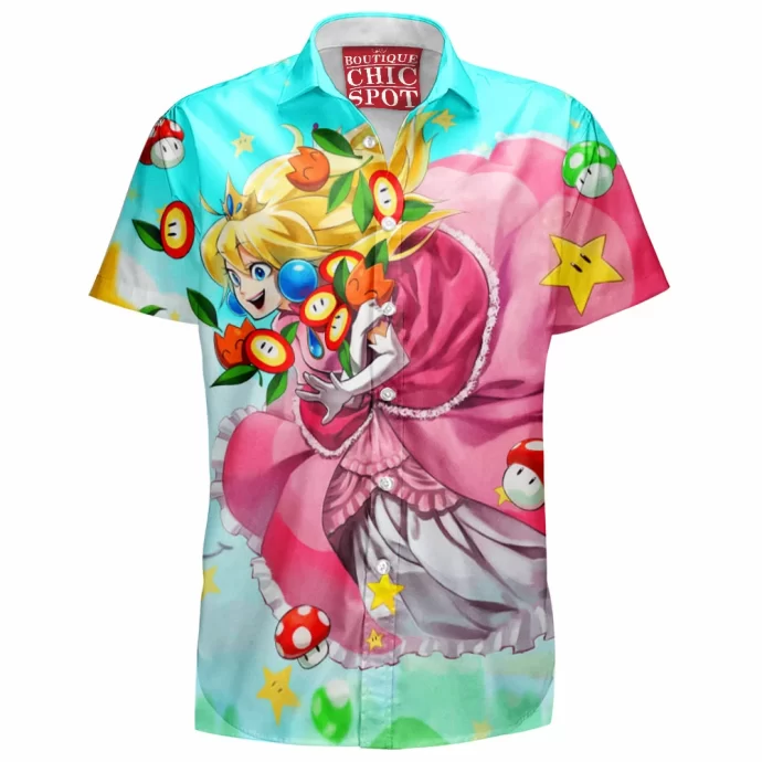 Princess Peach Hawaiian Shirt