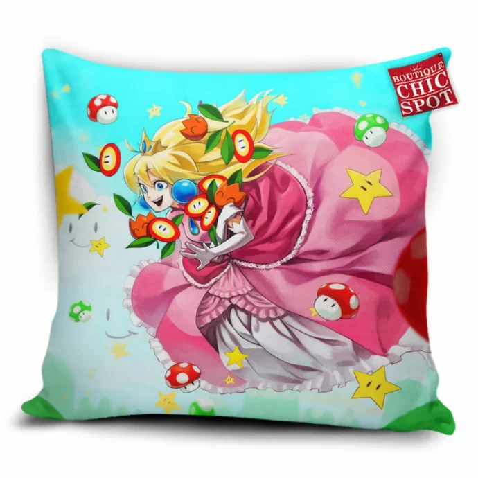 Princess Peach Pillow Cover