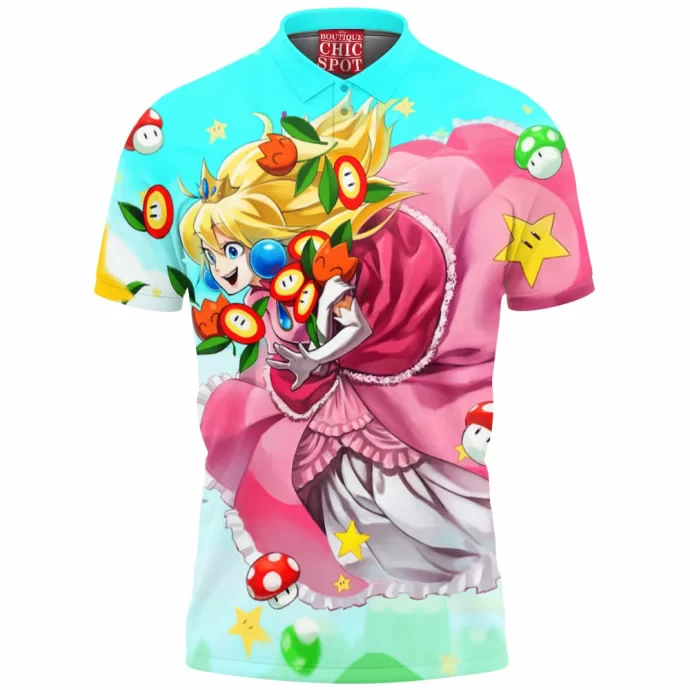 Princess Peach Polo Shirt