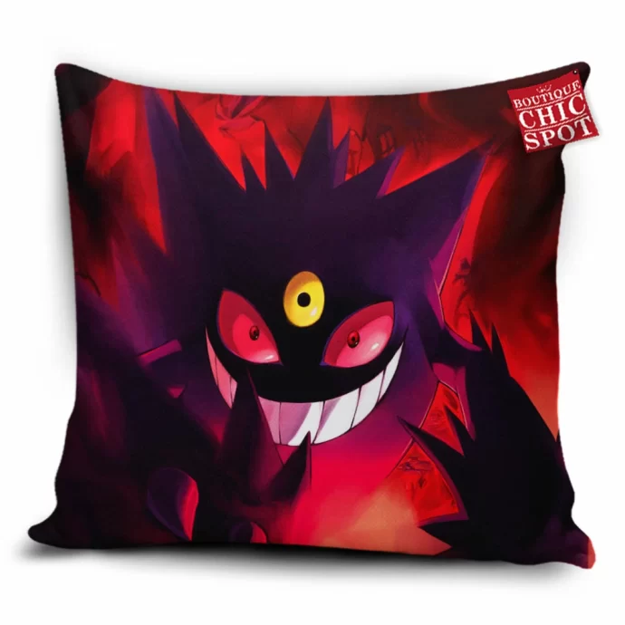 Mega Gengar Pillow Cover