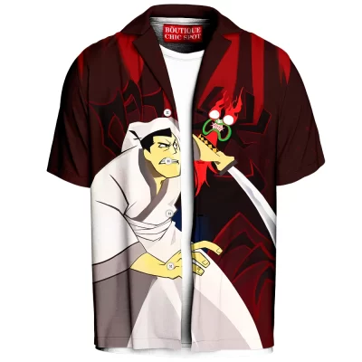 Samurai Hawaiian-Shirt