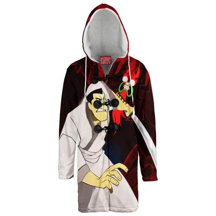 Samurai Jack Hooded Cloak Coat