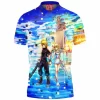 Game Polo Shirt, League of Legends Polo Shirt, Nami Polo Shirt