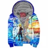 Game Zip-Fleece-Hoodie, League of Legends Zip-Fleece-Hoodie, Nami Zip-Fleece-Hoodie