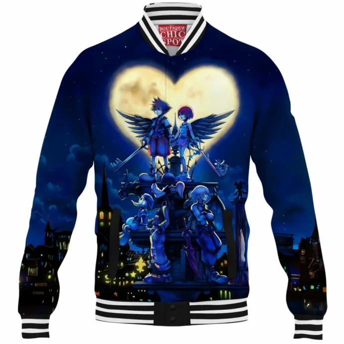 Kingdom Hearts Baseball Jacket