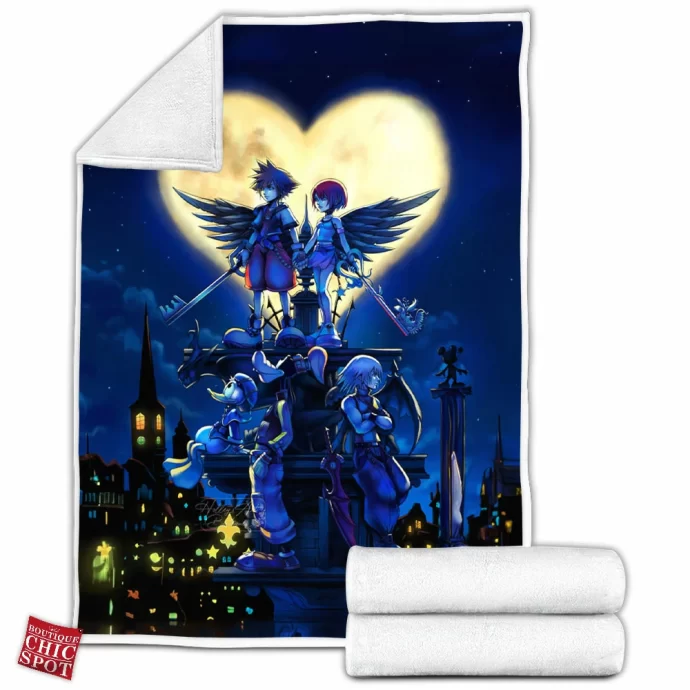 Kingdom Hearts Fleece Blanket