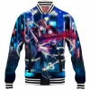 Game Baseball-Jacket, Kingdom Hearts Baseball-Jacket, Sora Baseball-Jacket, Kairi Baseball-Jacket