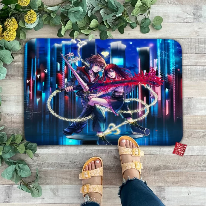 Sora And Kairi Doormat