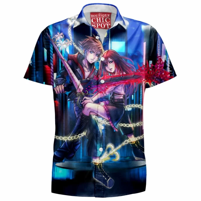 Sora And Kairi Hawaiian Shirt