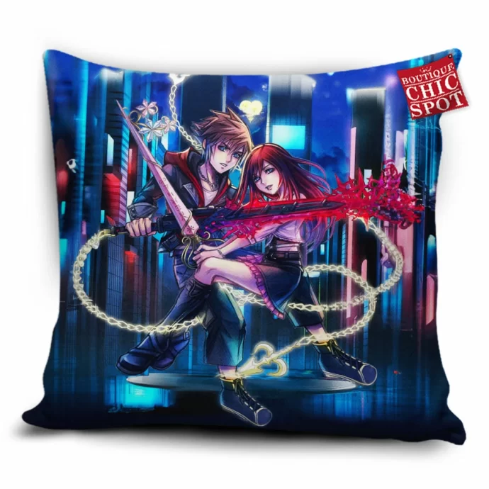 Sora And Kairi Pillow Cover