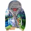 Game Zip-Fleece-Hoodie, League of Legends Zip-Fleece-Hoodie, Nami Zip-Fleece-Hoodie