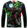Spawn Zip Sweatshirt, Comic Zip Sweatshirt