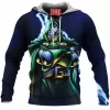 Comic Fleece-Hoodie, Doctor Doom Fleece-Hoodie, Dr Doom Fleece-Hoodie