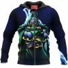 Comic Zip-Hoodie, Doctor Doom Zip-Hoodie, Dr Doom Zip-Hoodie