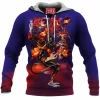 Comic Fleece-Hoodie, Nightcrawler Fleece-Hoodie, X-men Fleece-Hoodie