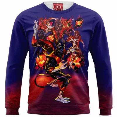 Comic Sweatshirt, X-men Sweatshirt, Superhero Sweatshirt