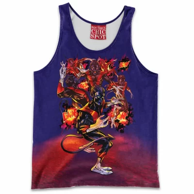 Comic Tank-Top, Nightcrawler Tank-Top, X-men Tank-Top