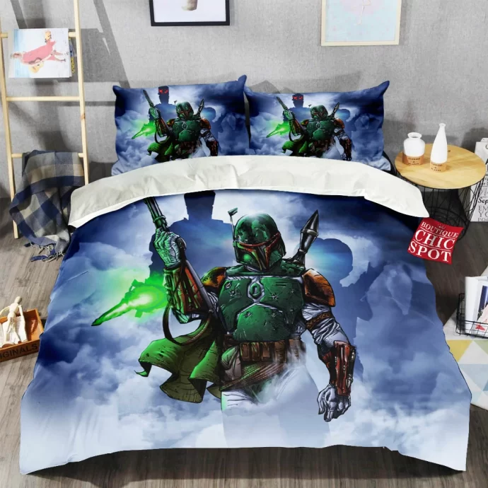 Boba Fett And The Bounty Hunters Bedding Set