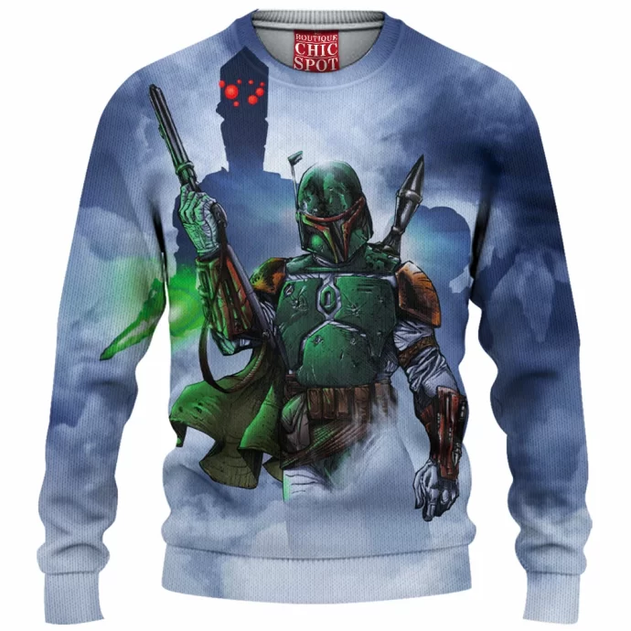 Boba Fett And The Bounty Hunters Knitted Sweater