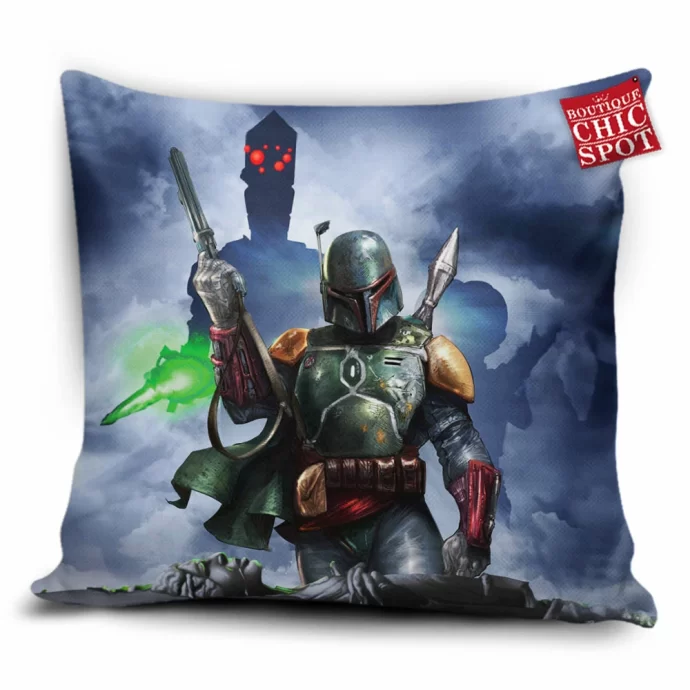 Boba Fett And The Bounty Hunters Pillow Cover