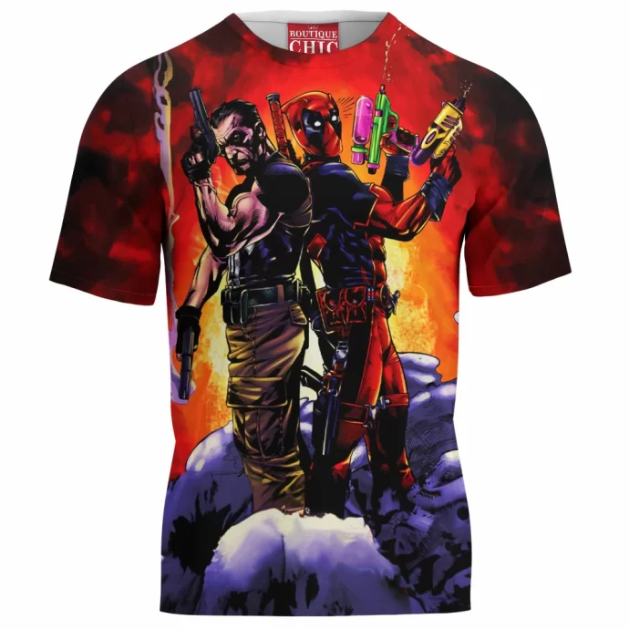 Punisher And Deadpool T-Shirt