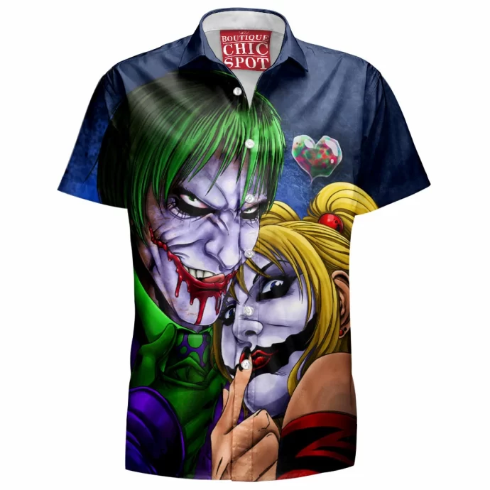 Joker And Harley Hawaiian Shirt